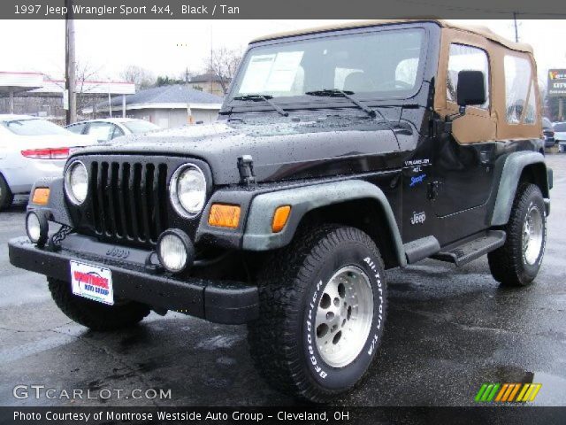 1997 Jeep Wrangler Sport 4x4 in Black