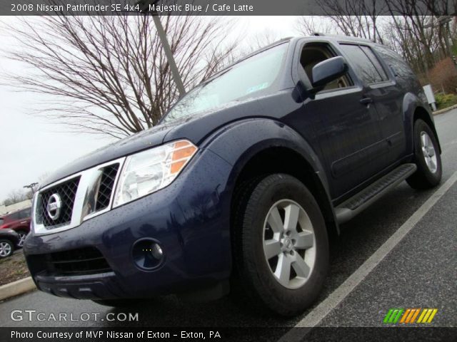 2008 Nissan Pathfinder SE 4x4 in Majestic Blue