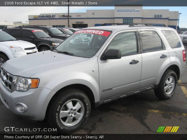 2008 Ford Escape XLT V6 4WD in Silver Metallic