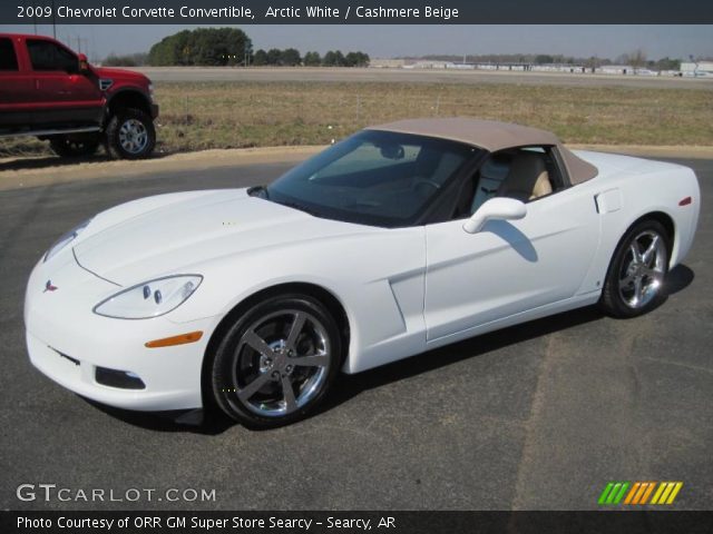 2009 Chevrolet Corvette Convertible in Arctic White