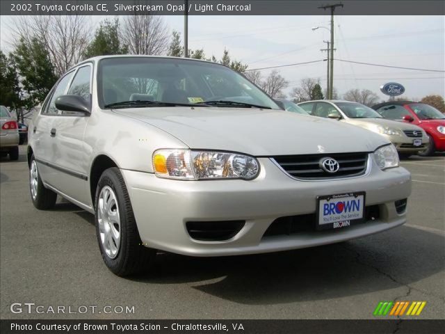 2002 Toyota Corolla CE in Silverstream Opal