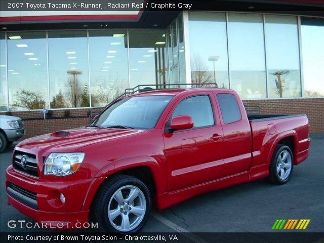 2007 Toyota Tacoma X-Runner in Radiant Red