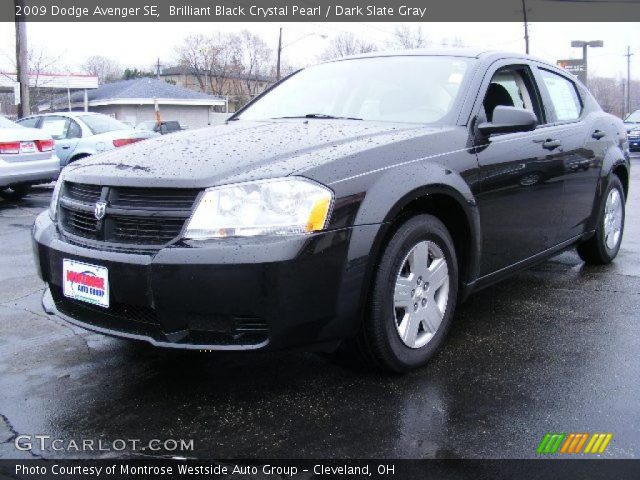 2009 Dodge Avenger SE in Brilliant Black Crystal Pearl