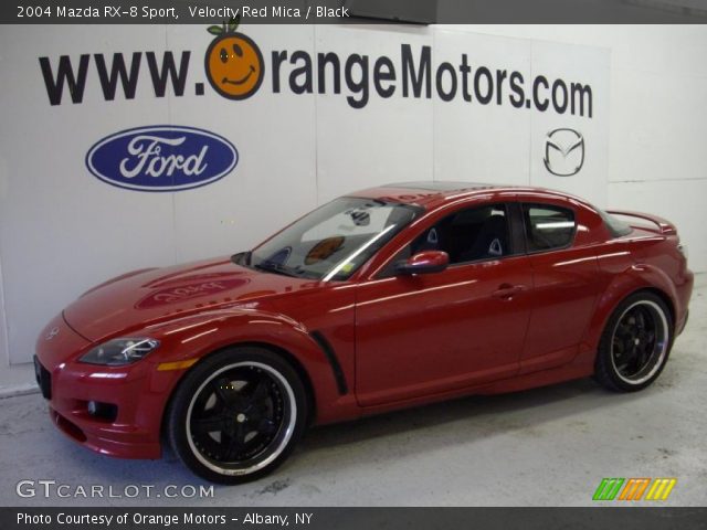2004 Mazda RX-8 Sport in Velocity Red Mica