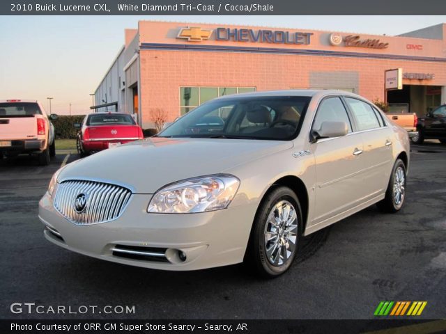 2010 Buick Lucerne CXL in White Diamond Tri-Coat