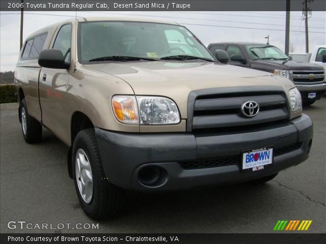 2006 Toyota Tundra Regular Cab in Desert Sand Mica