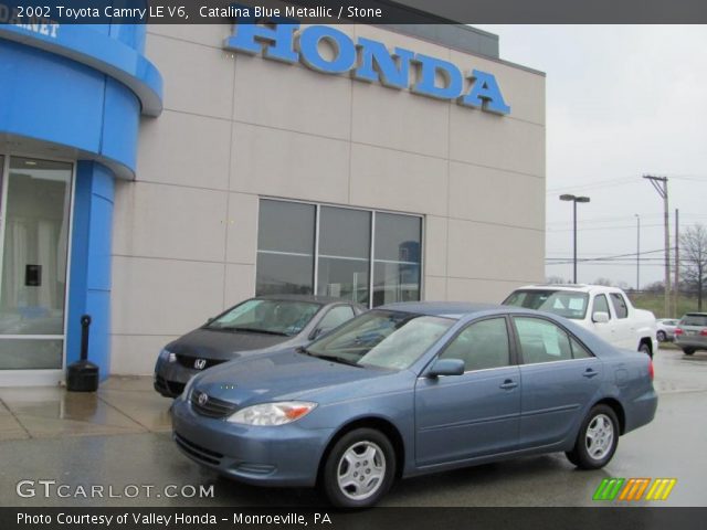 2002 Toyota Camry LE V6 in Catalina Blue Metallic