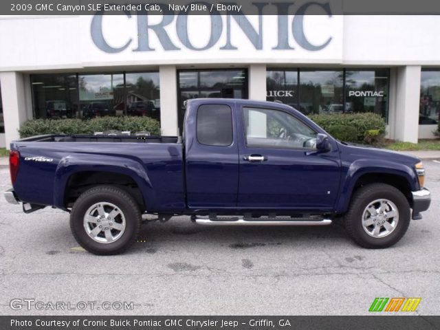 2009 GMC Canyon SLE Extended Cab in Navy Blue