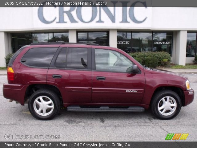 2005 GMC Envoy SLE in Monterey Maroon Metallic