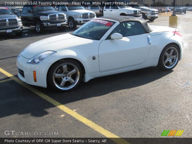2006 Nissan 350Z Touring Roadster in Pikes Peak White Pearl
