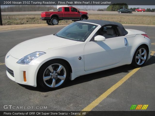 2006 Nissan 350Z Touring Roadster in Pikes Peak White Pearl