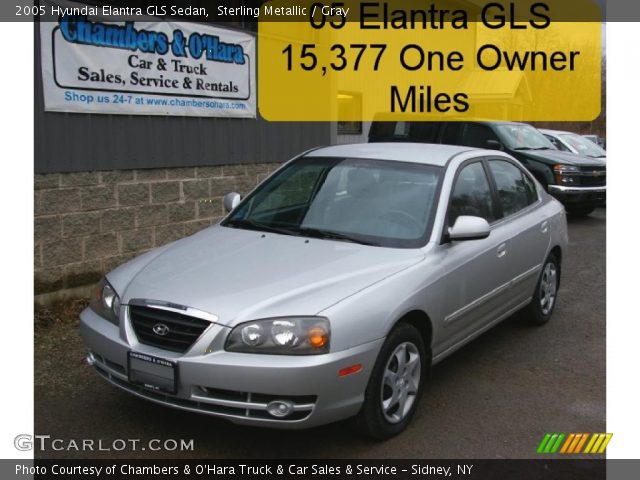 2005 Hyundai Elantra GLS Sedan in Sterling Metallic