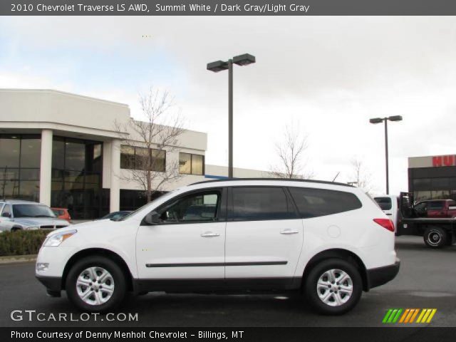 2010 Chevrolet Traverse LS AWD in Summit White