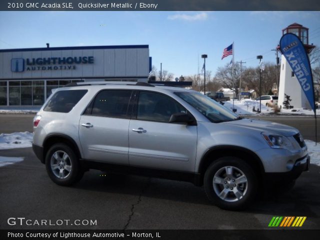 2010 GMC Acadia SLE in Quicksilver Metallic