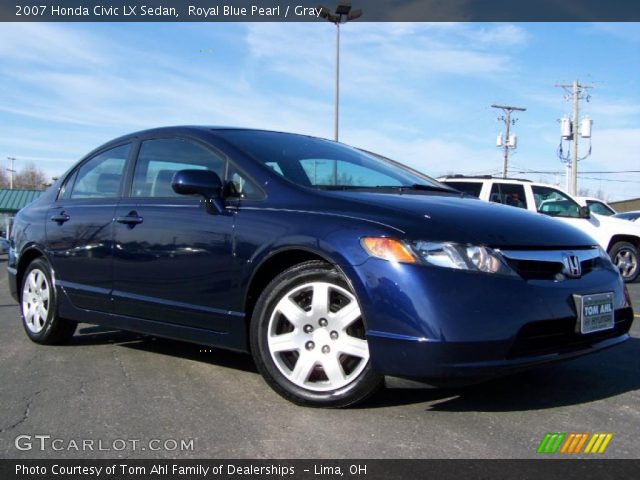Royal blue pearl honda civic #7
