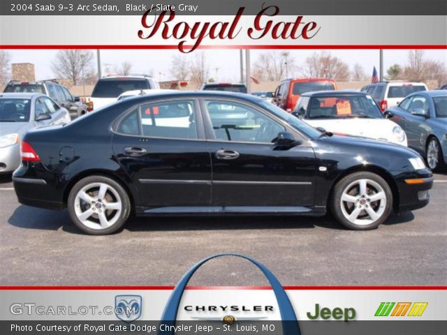 2004 Saab 9-3 Arc Sedan in Black