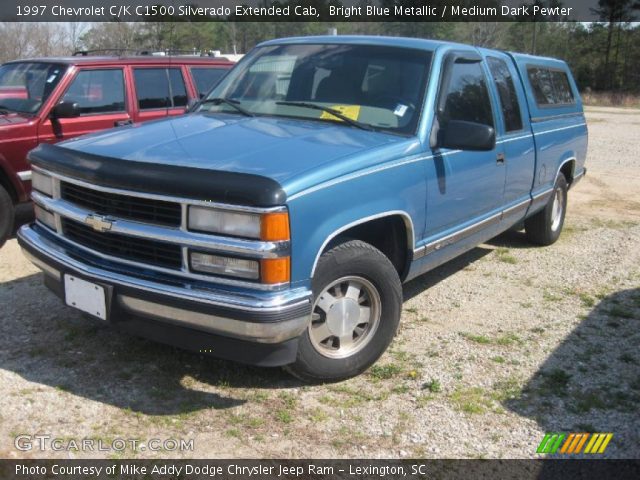 1997 Chevrolet C/K C1500 Silverado Extended Cab in Bright Blue Metallic