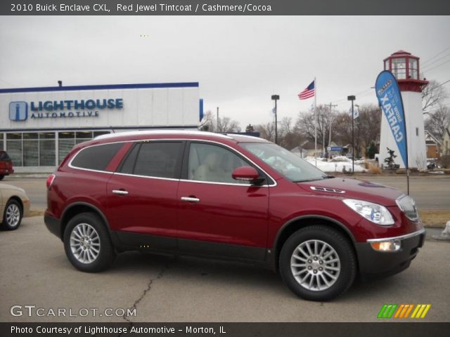 2010 Buick Enclave CXL in Red Jewel Tintcoat