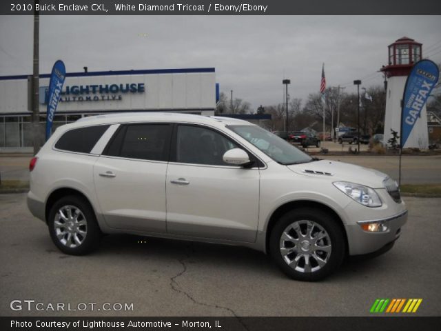 2010 Buick Enclave CXL in White Diamond Tricoat