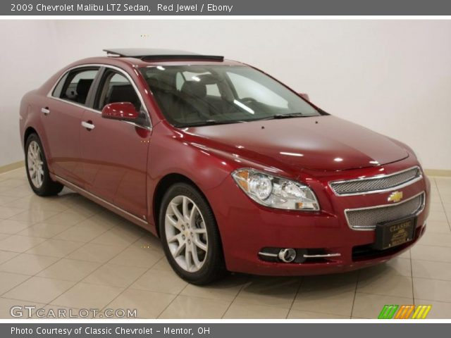 2009 Chevrolet Malibu LTZ Sedan in Red Jewel