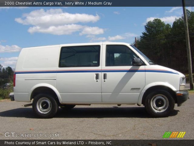 2000 Chevrolet Astro Cargo Van in Ivory White