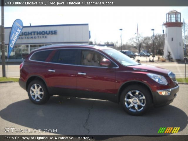 2010 Buick Enclave CXL in Red Jewel Tintcoat
