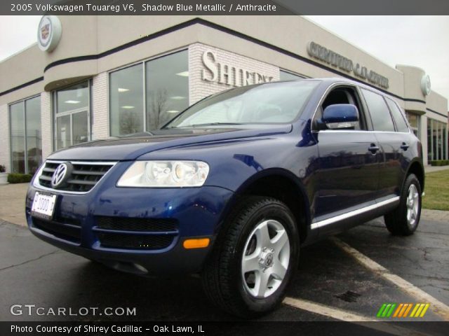 2005 Volkswagen Touareg V6 in Shadow Blue Metallic