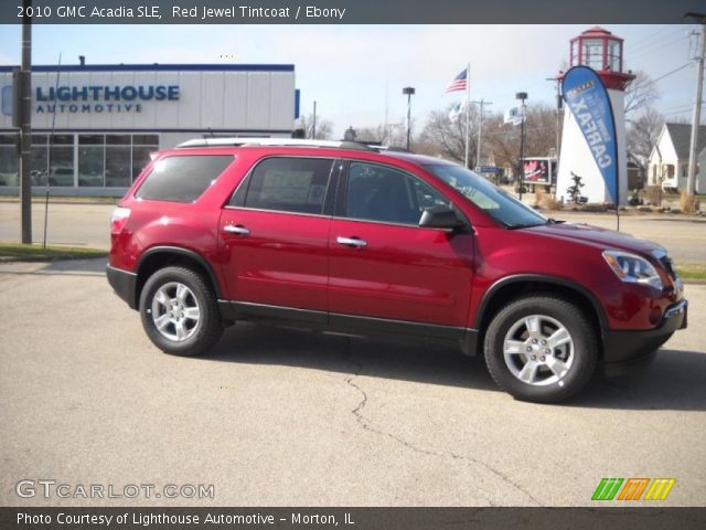 2010 GMC Acadia SLE in Red Jewel Tintcoat
