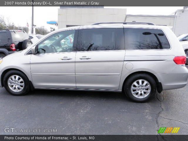 2007 Honda Odyssey EX-L in Silver Pearl Metallic