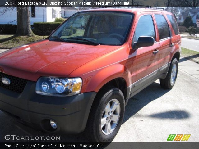 2007 Ford Escape XLT in Blazing Copper Metallic