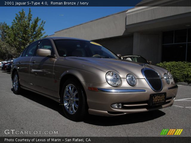 2001 Jaguar S-Type 4.0 in Roman Bronze