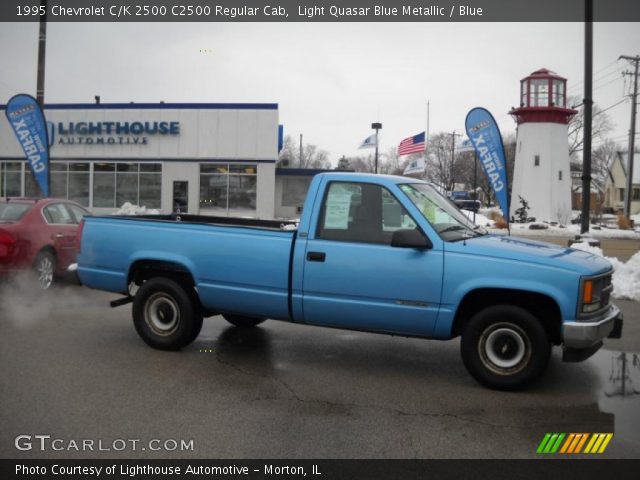 Light Quasar Blue Metallic 1995 Chevrolet C K 2500 C2500