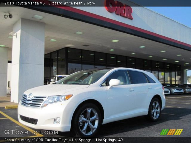 2010 Toyota Venza V6 in Blizzard White Pearl