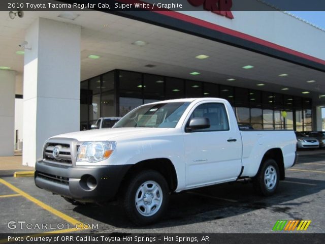 2010 Toyota Tacoma Regular Cab in Super White