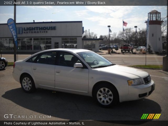 2002 Audi A6 3.0 quattro Sedan in Pearlescent White