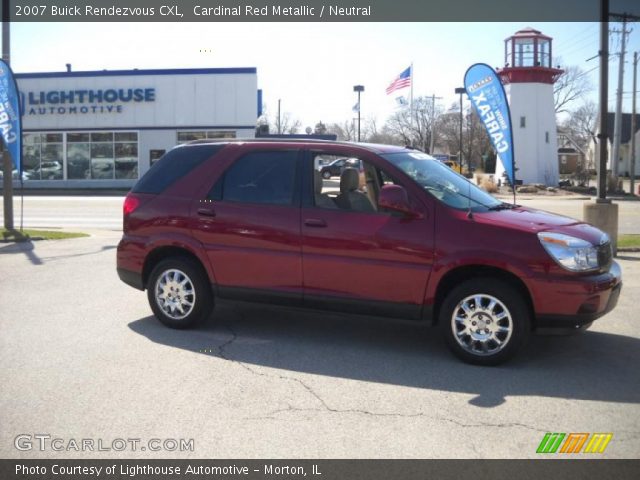 2007 Buick Rendezvous CXL in Cardinal Red Metallic