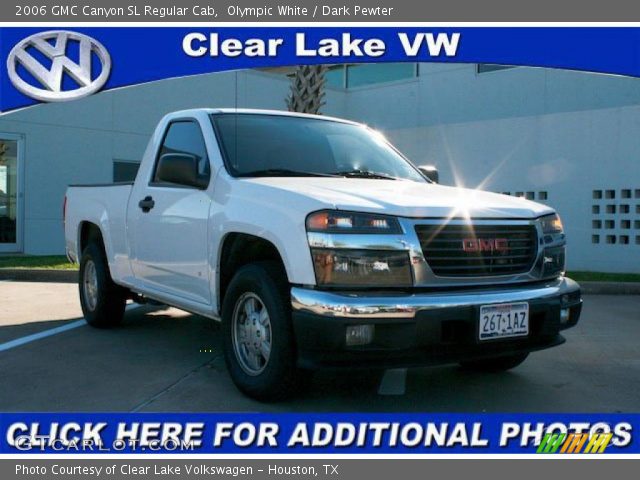 2006 GMC Canyon SL Regular Cab in Olympic White