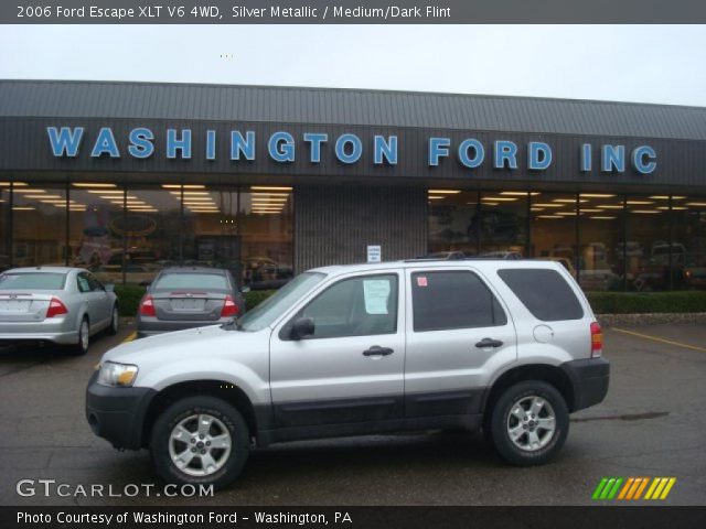 2006 Ford Escape XLT V6 4WD in Silver Metallic