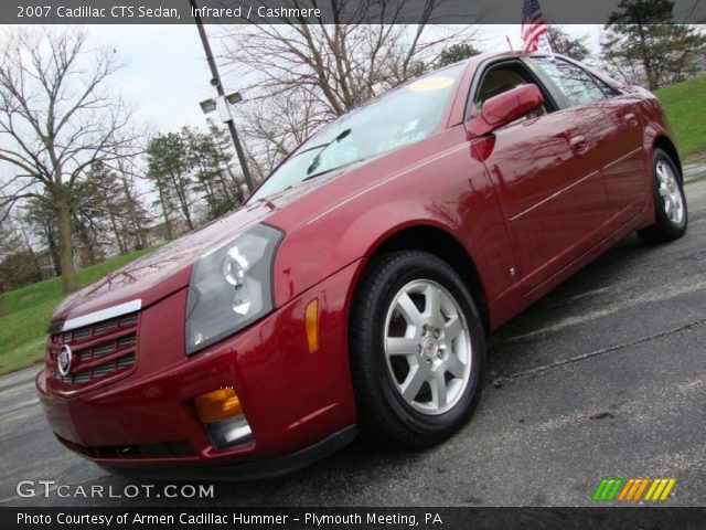2007 Cadillac CTS Sedan in Infrared