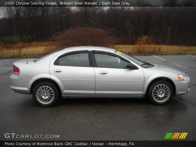 2005 Chrysler Sebring Sedan in Brilliant Silver Metallic