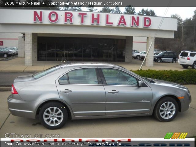 2008 Mercury Milan I4 in Vapor Silver Metallic