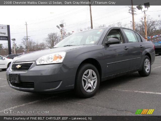 2008 Chevrolet Malibu Classic LS Sedan in Dark Gray Metallic