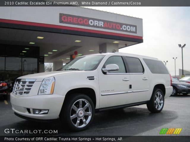 2010 Cadillac Escalade ESV Premium AWD in White Diamond