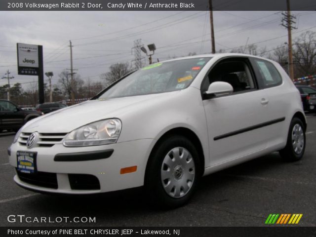 2008 Volkswagen Rabbit 2 Door in Candy White