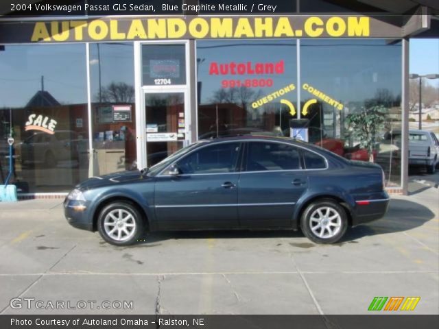 2004 Volkswagen Passat GLS Sedan in Blue Graphite Metallic