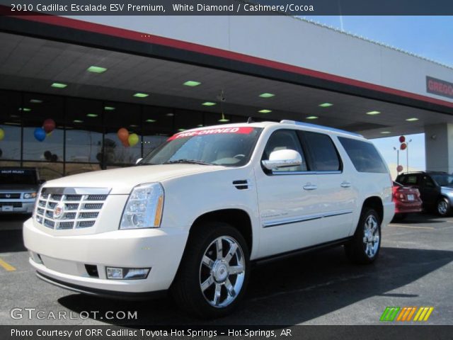 2010 Cadillac Escalade ESV Premium in White Diamond