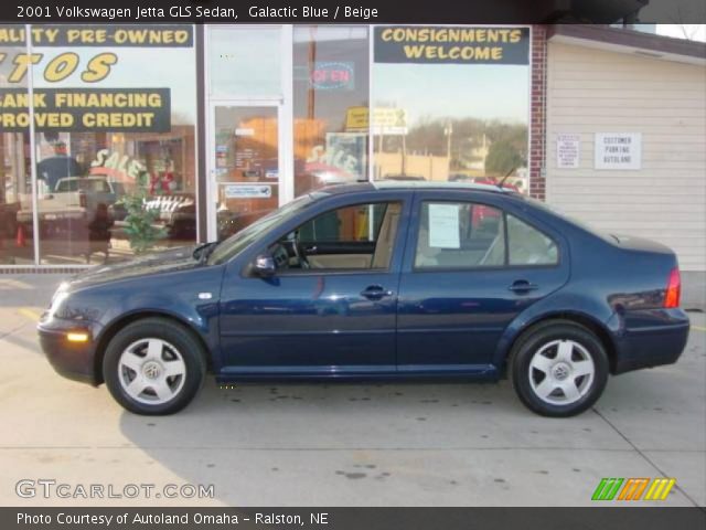 2001 Volkswagen Jetta GLS Sedan in Galactic Blue