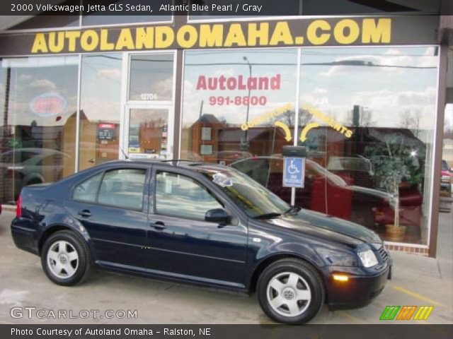 2000 Volkswagen Jetta GLS Sedan in Atlantic Blue Pearl