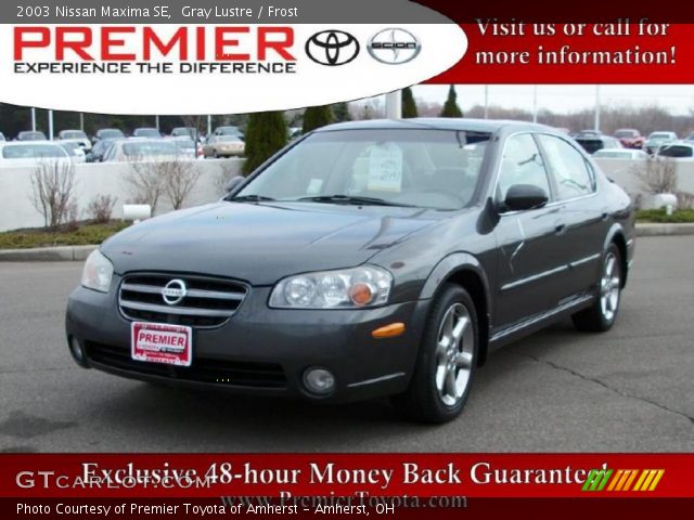 2003 Nissan Maxima SE in Gray Lustre