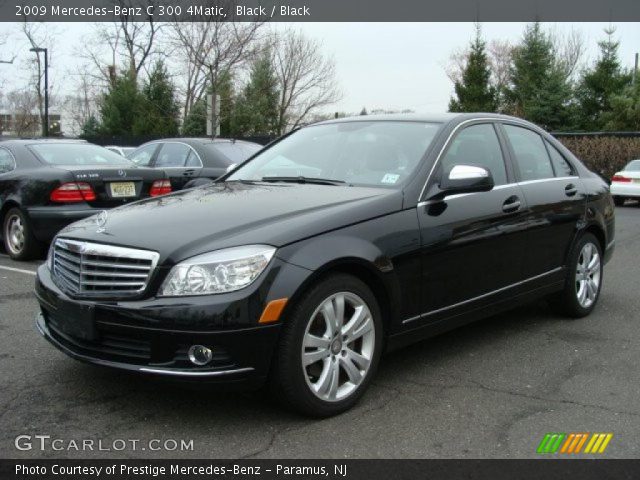 2009 Mercedes-Benz C 300 4Matic in Black